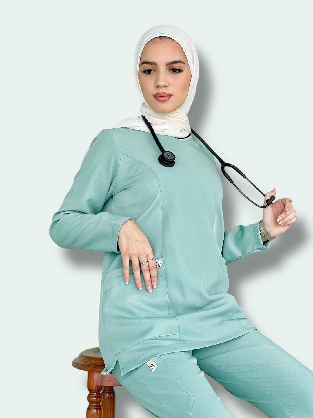 Mint Green Scrubs