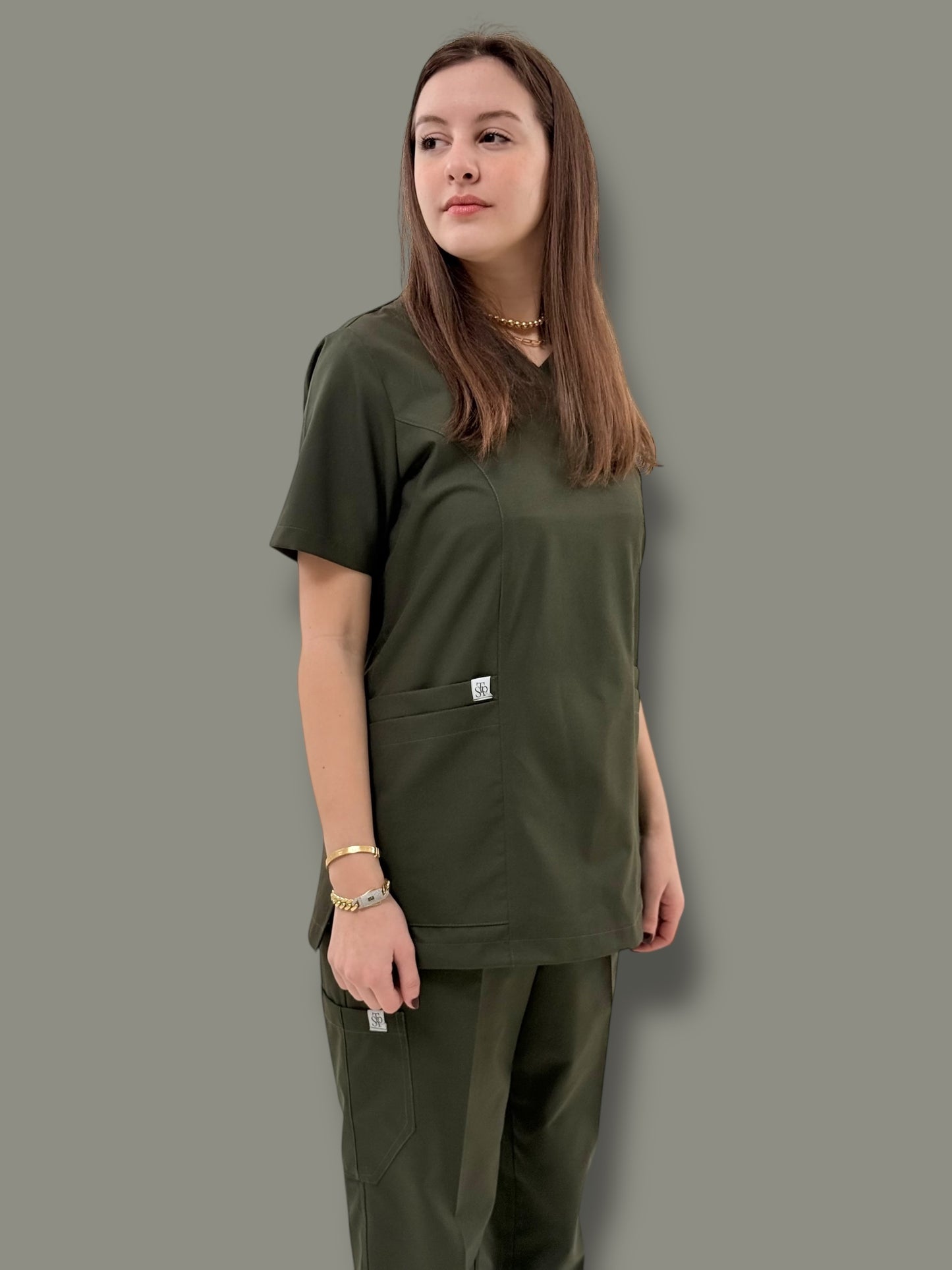 Army Green Classical+ scrubs