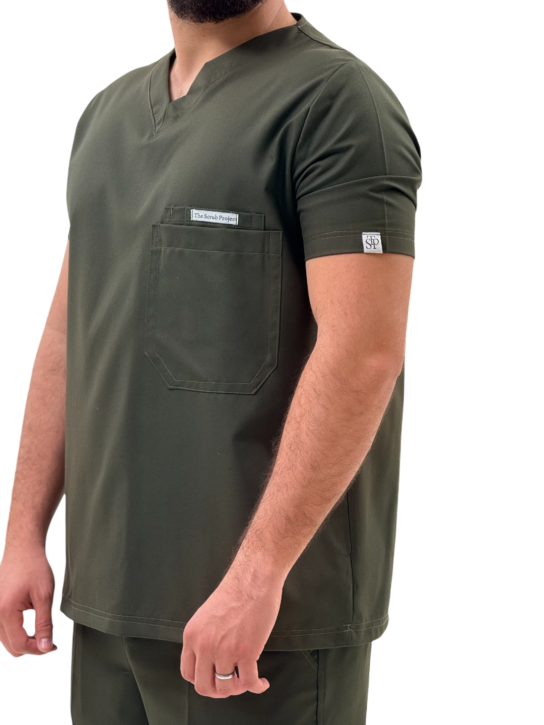 Military Green Scrubs