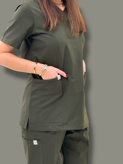 Army Green Classical+ scrubs