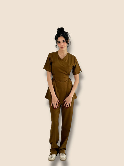 Saffron Wrap Scrubs