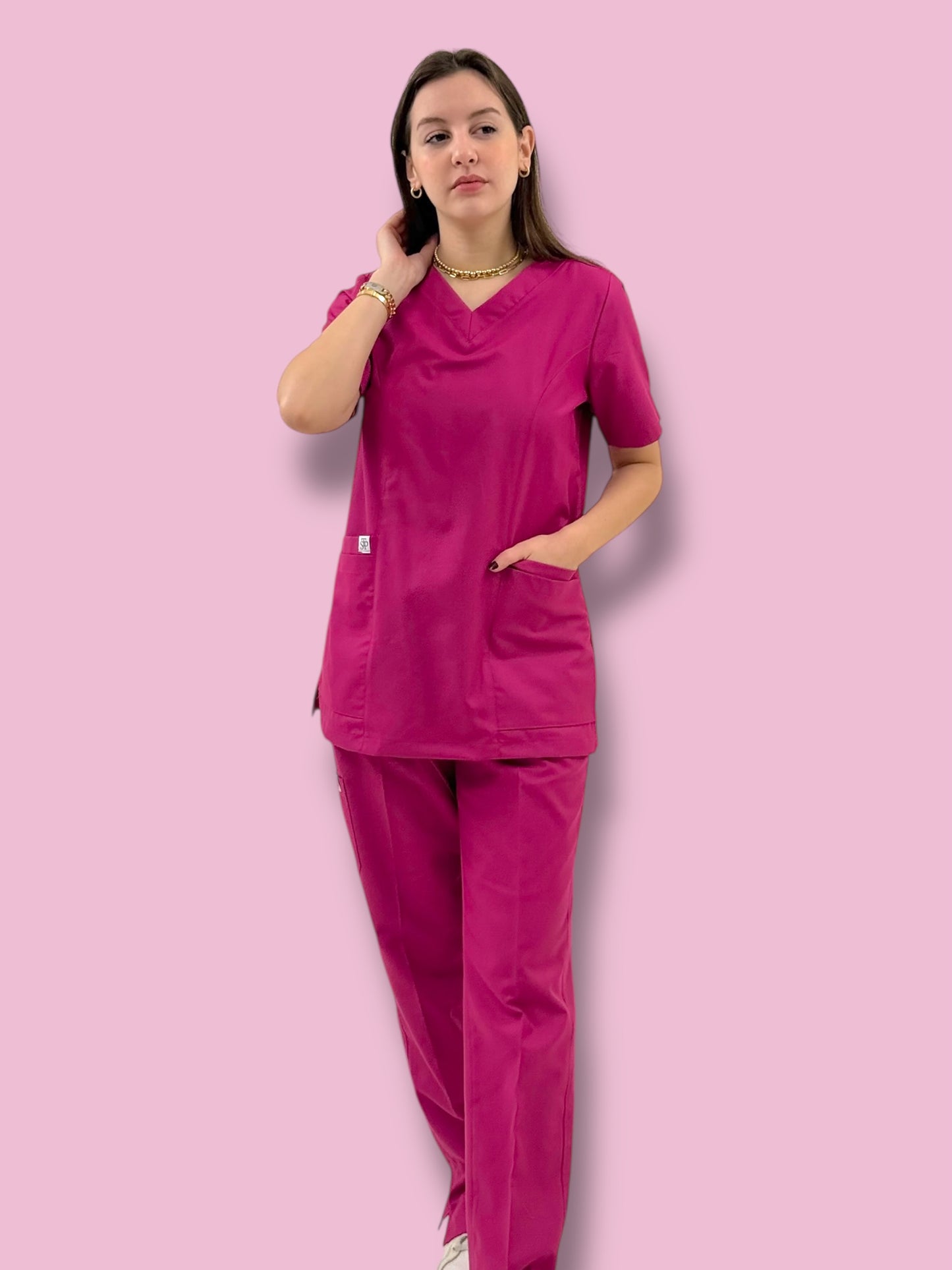 Berry Blush Classical+ scrubs