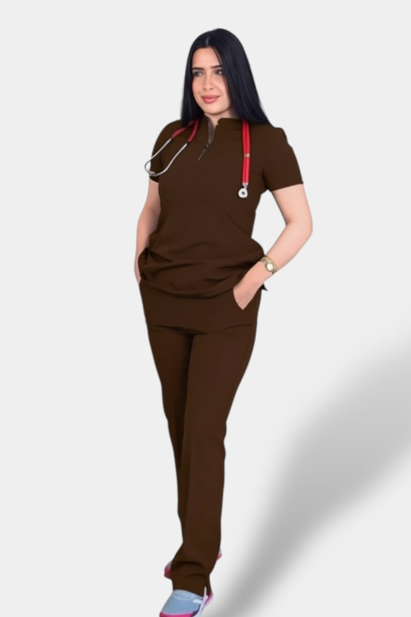 Zipped Scrubs