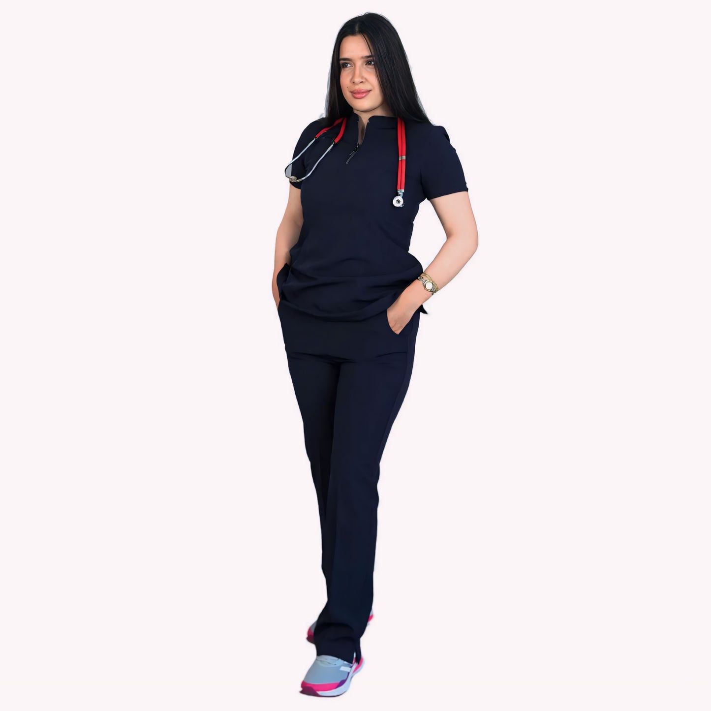 Zipped Scrubs