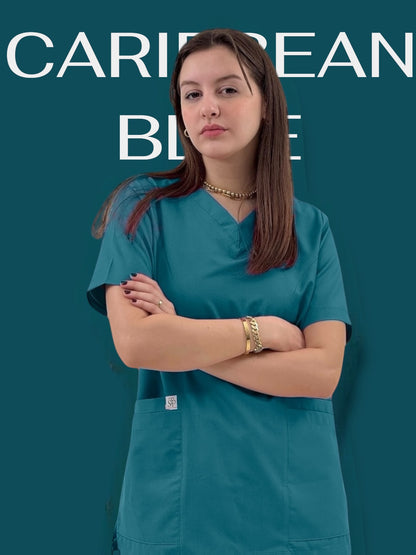 Caribbean Blue Classical+ scrubs