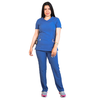 Yale blue scrubs