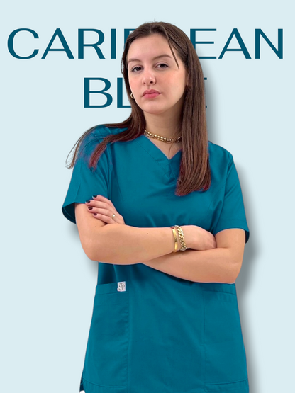 Caribbean Blue Classical+ scrubs