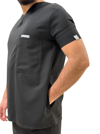 Black Code Scrubs