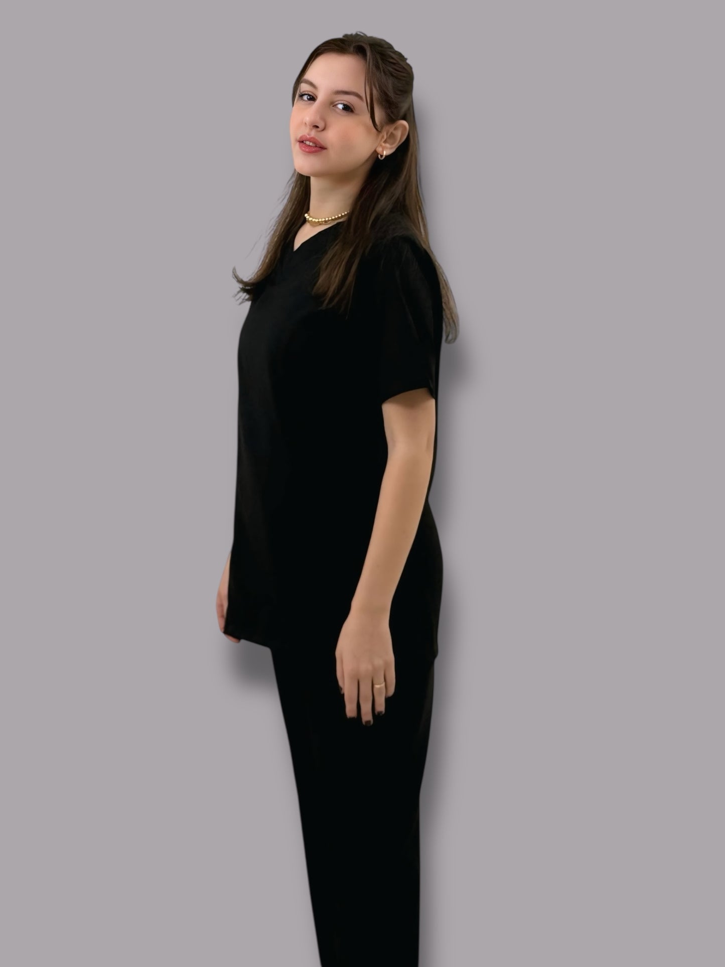 Black Classical+ scrubs