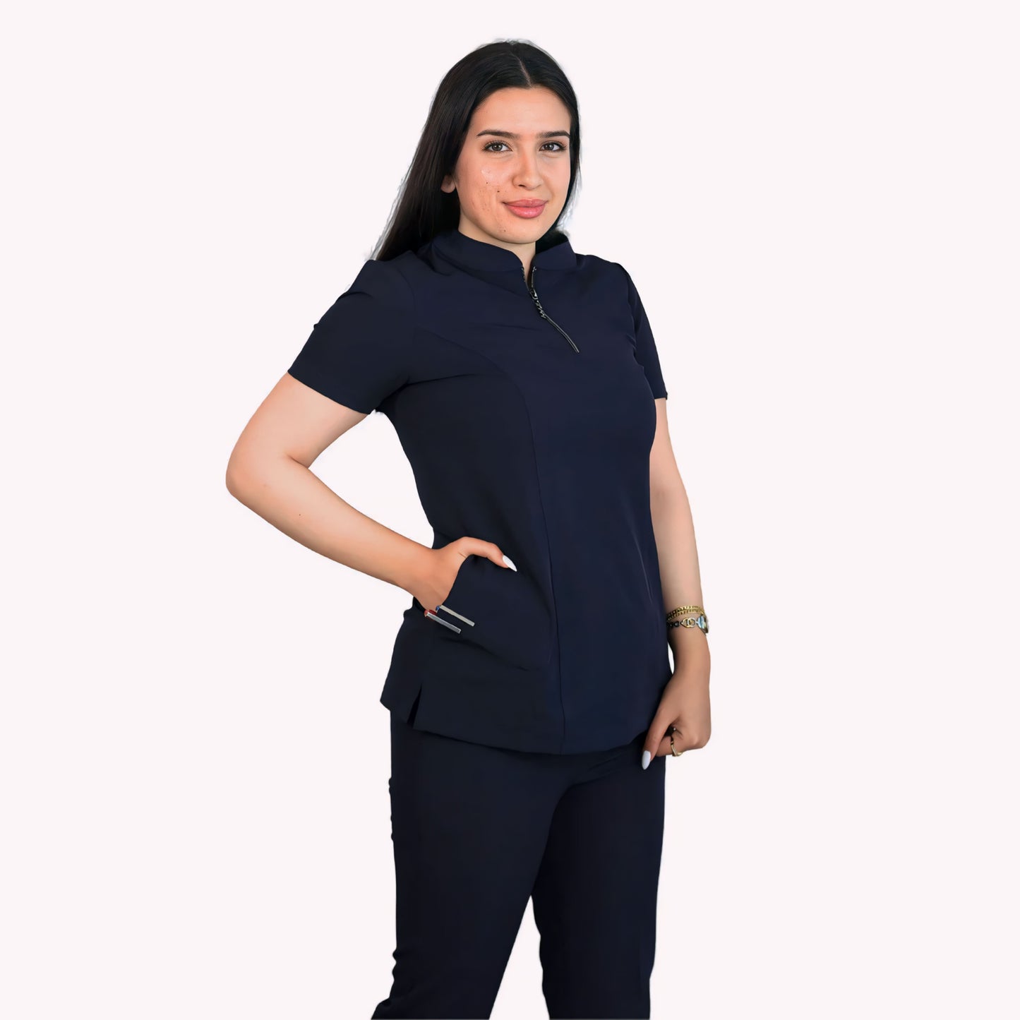 Zipped Scrubs