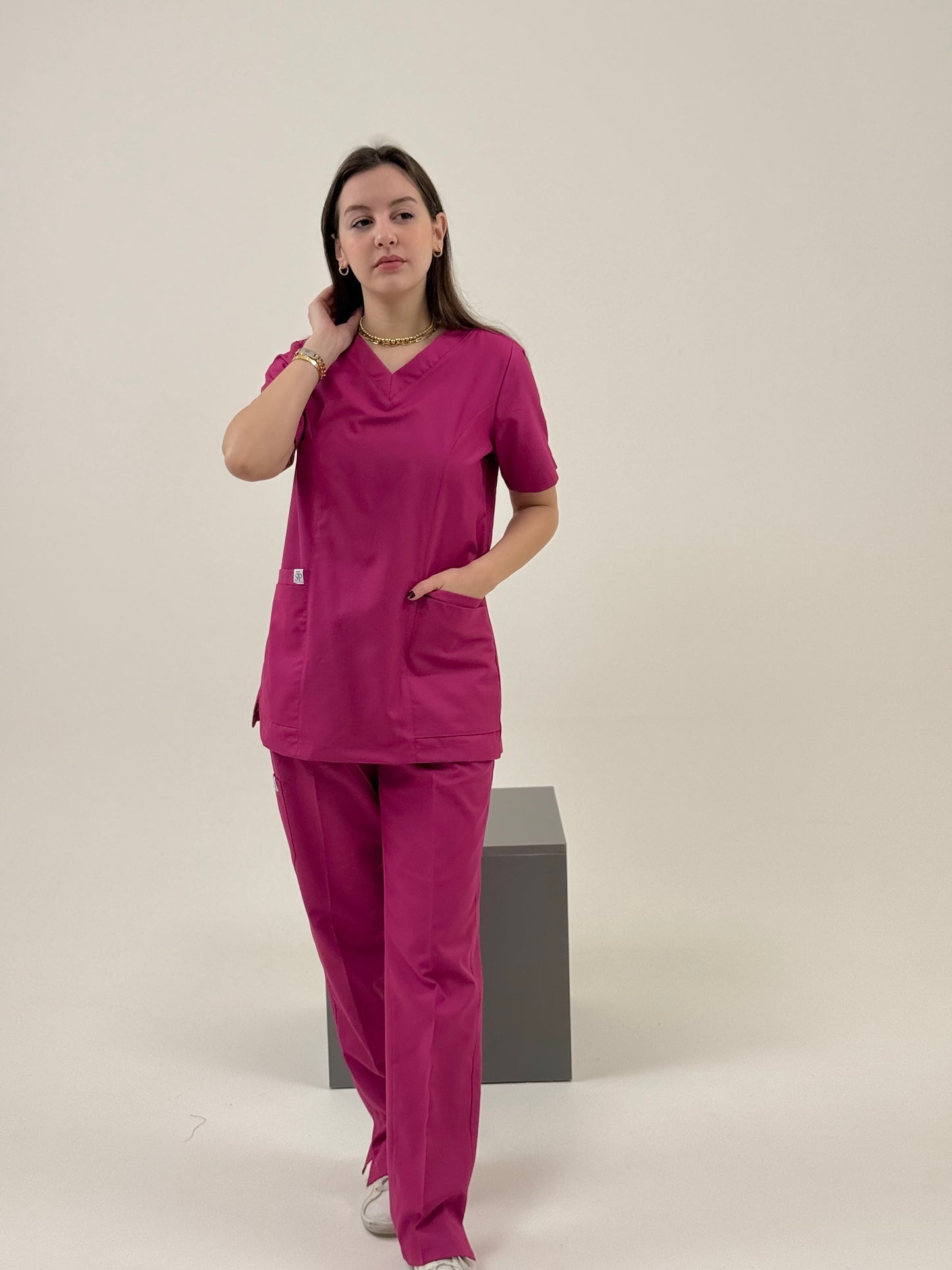 Berry Blush Classical+ scrubs