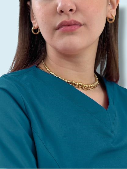 Caribbean Blue Classical+ scrubs