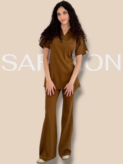 Saffron Contour Scrubs