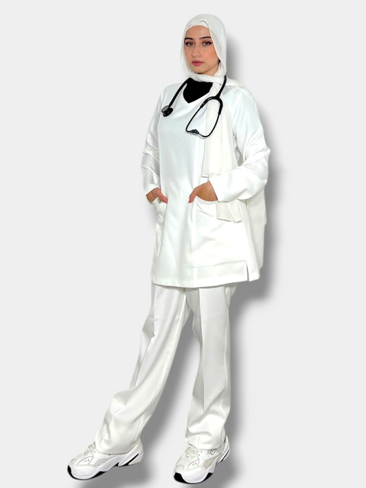 White long sleeves CLASICAL