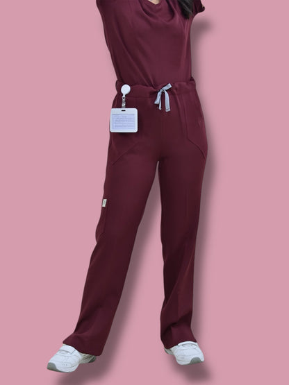 سكراب خمري بأكمام قصيرة