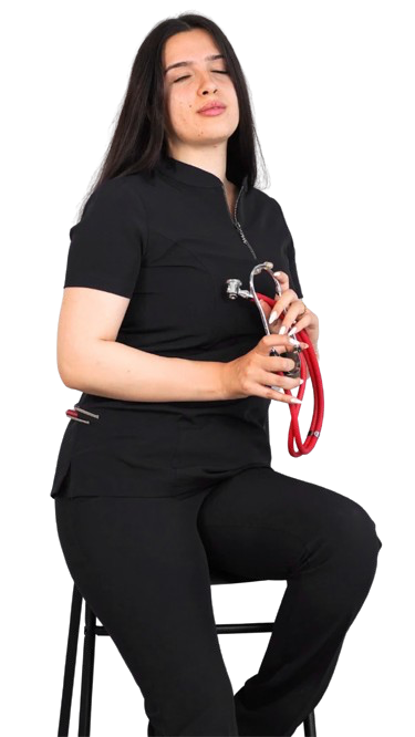 Zipped Scrubs