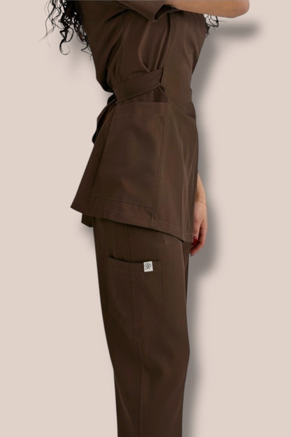 Espresso Wrap Scrubs