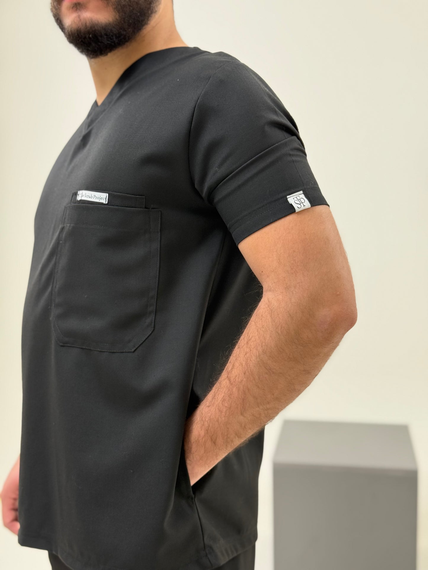 Black Code Scrubs