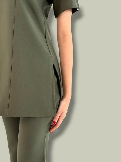 Terra Green Contour Scrubs
