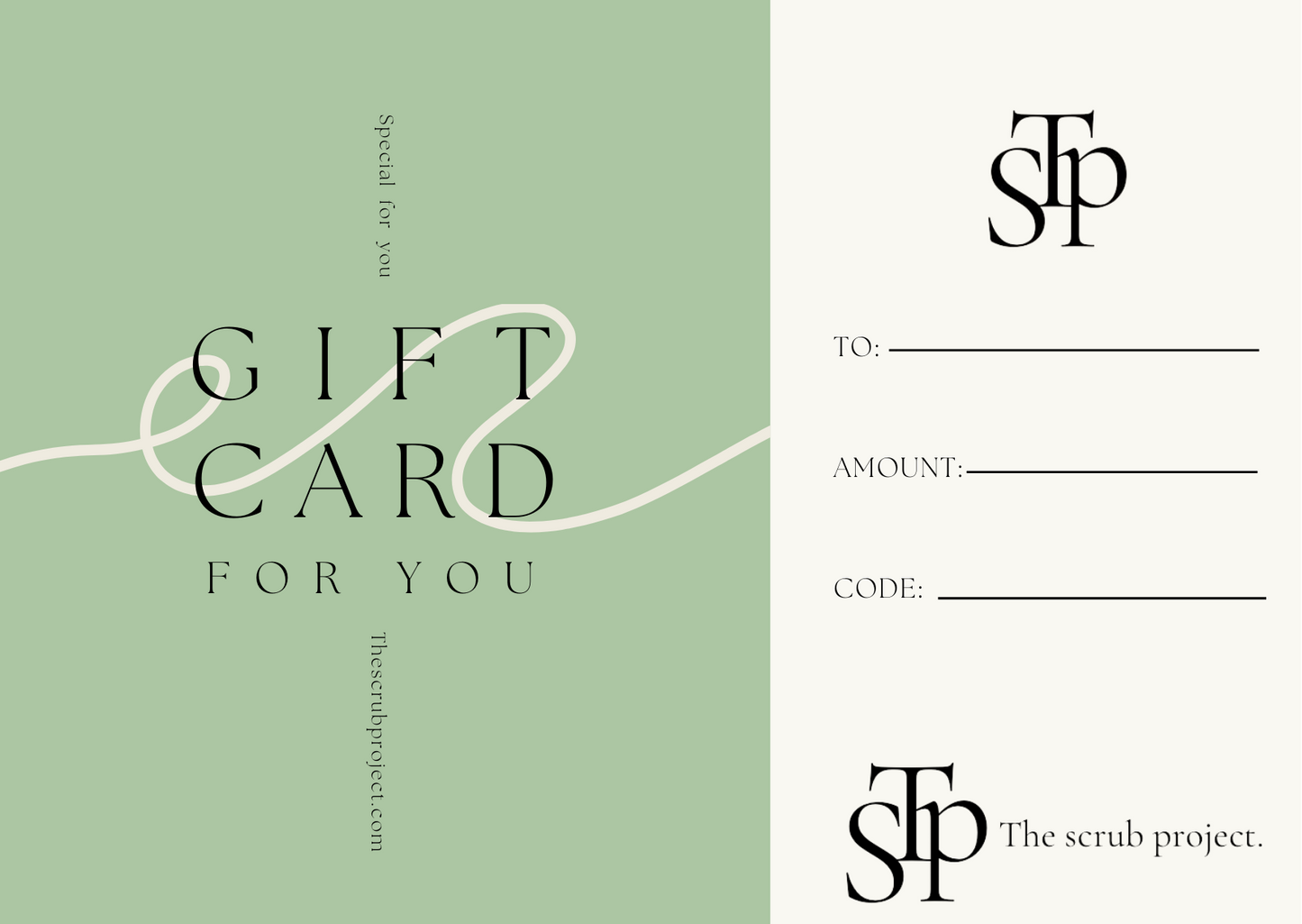 TSP gift card