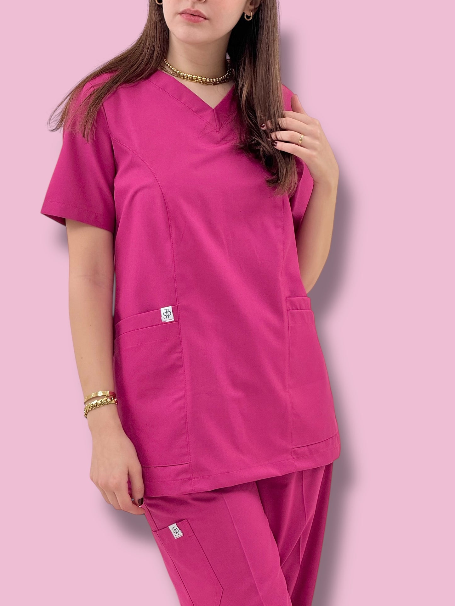 Berry Blush Classical+ scrubs
