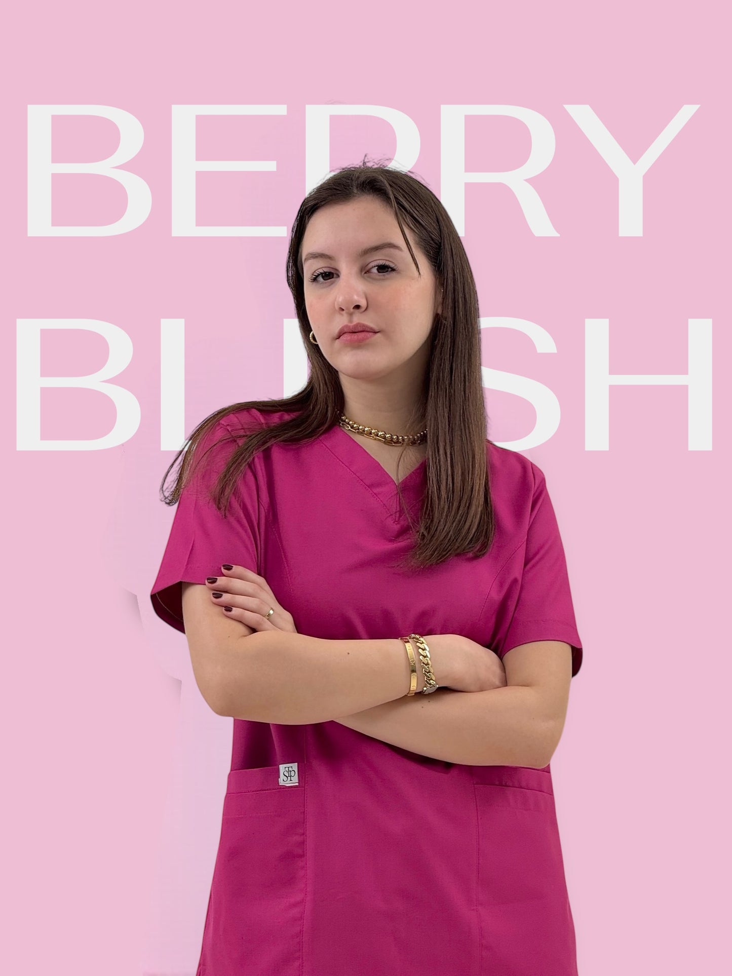 Berry Blush Classical+ scrubs