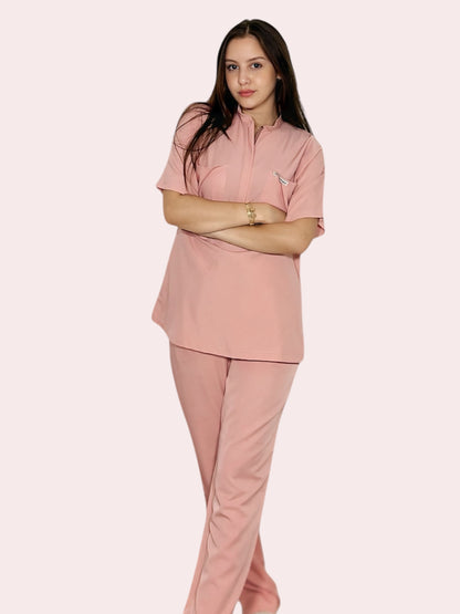 Petal Pink Pocket Perfection line scrubs