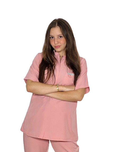 Petal Pink Pocket Perfection line scrubs